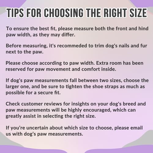 Dog Shoes for Large Small Medium Dogs (Pink / #5 (Width 2.4 inch) for 40-58 lbs)