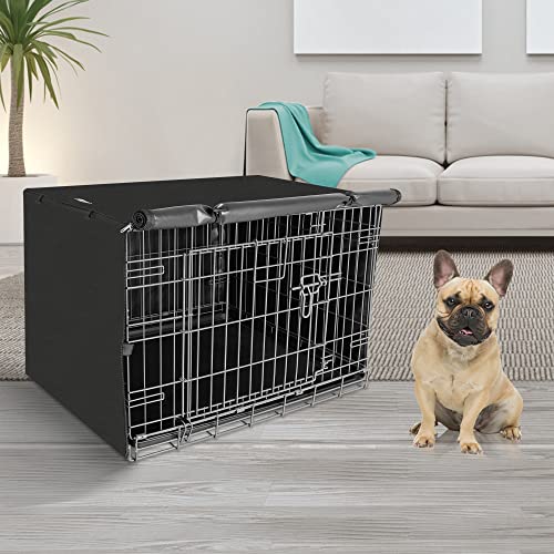 Dog Crate Cover (Black / 30 Inch)