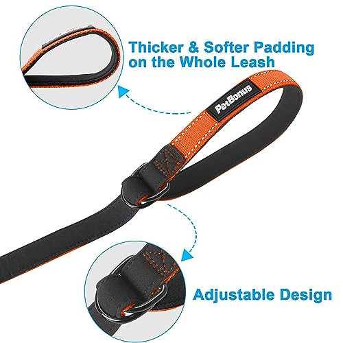 Short Dog Leash (Orange / Short - 1 Pack)