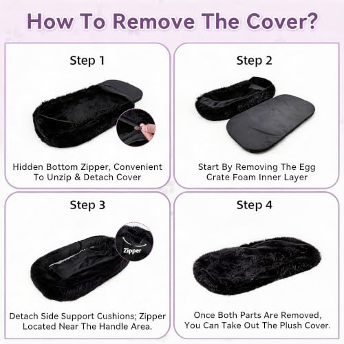 Human Dog Bed (Black)