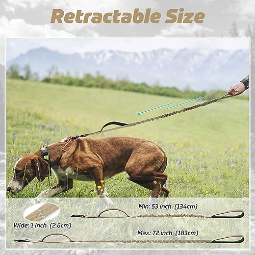 Tactical Dog Leash (Max: 6ft / Brown)