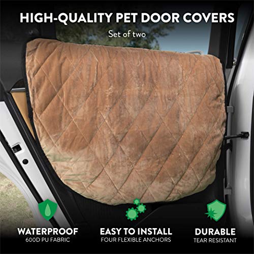 Velvet Car Door Protector (Desert Sand)