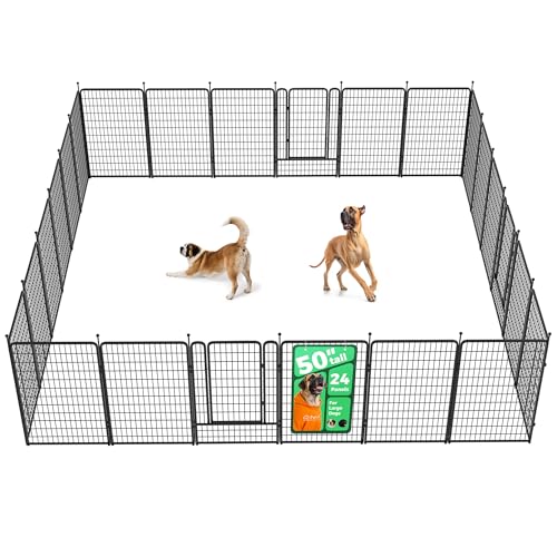 Rollick Dog Playpen (Black / 50"H)