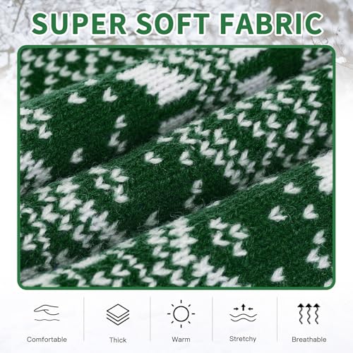 Dog Sweater Argyle (Small/Medium / Green)
