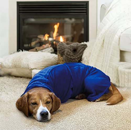 Dog Drying Coat (X-Large / Blue)
