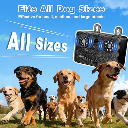 Anti Barking Device for Dogs (Black)