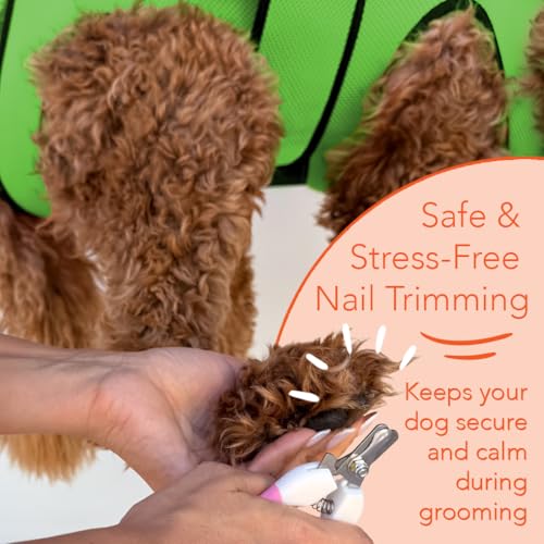 Pet Grooming Hammock (Green)