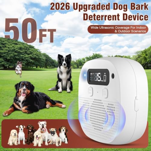 Anti Barking Device for Dogs (White)