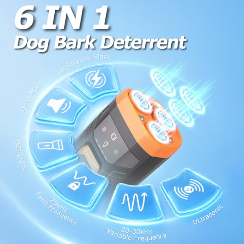 Dog Bark Deterrent Device (Black)