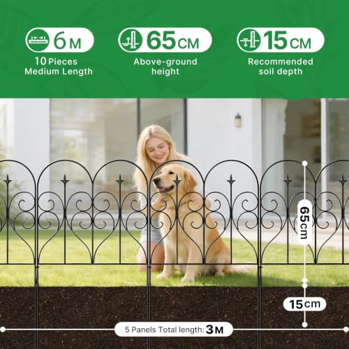 Garden Fence 32" x 10ft (10 Panels-32 inch x 20 feet)