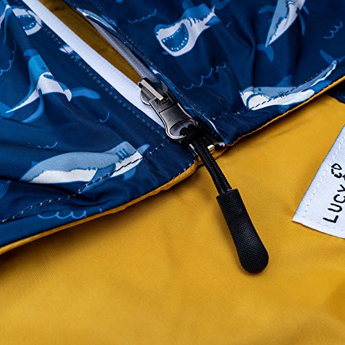 Reversible Raincoat for Dogs & Pets (Large)