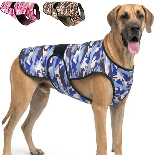 Dog Cooling Vest (Blue Camo / XX-Large (Pack of 1))