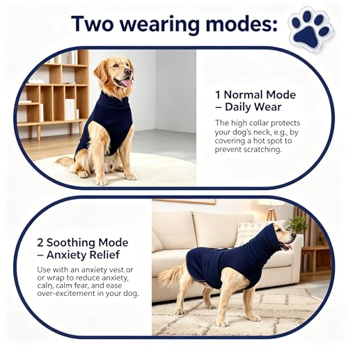 Dog Calming Vest with Hood (S)