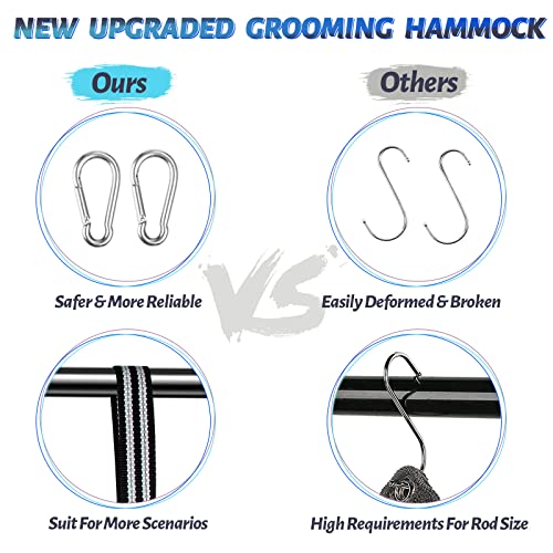 Pet Dog Grooming Hammock Harness for Grooming (XL for X-Large Dogs 80LB)