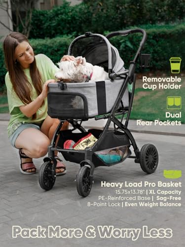 Small Dog Stroller (GREY)