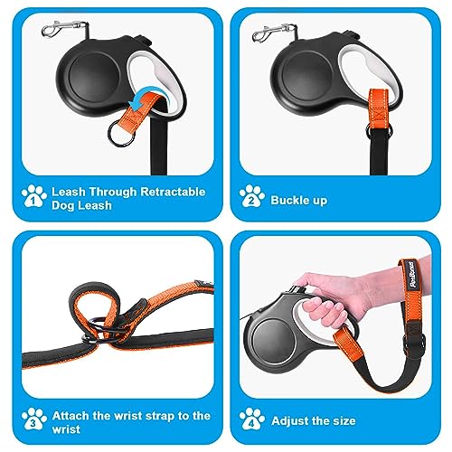 Short Dog Leash (Orange / Short - 1 Pack)