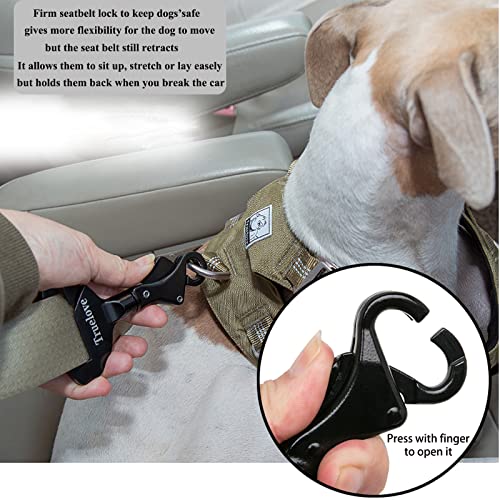 Truelove Vehicle Seat Belt Safety Buckle Lock (Black / 2.7*4.7inch)