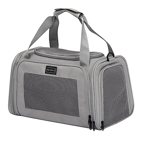 Cat Carrier Grey (17.0"L x 10.3"W x 10.3"H / Grey)