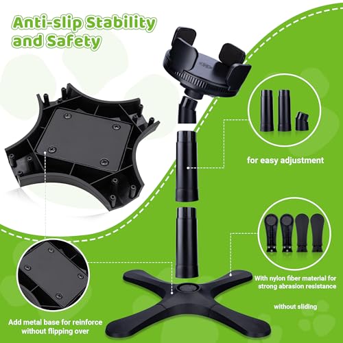 Dog Bowls Elevated Adjustable Stand (Dog Bowl Stand 1 Pack)