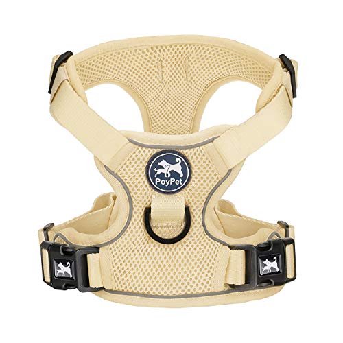 Mesh Dog Harness (M / Khaki)