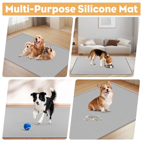 50" x35" Pee Pad Holder for Dog Puppy Pad Holder Gray (50" X35" Gray)