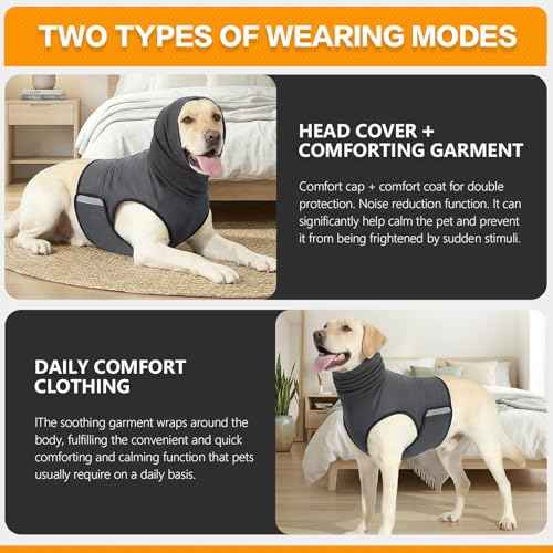 Dog Anxiety Vest (Grey / XXX-Large)