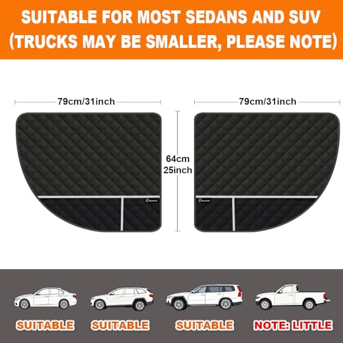 Dog Car Door Protector (black / 2pcs)