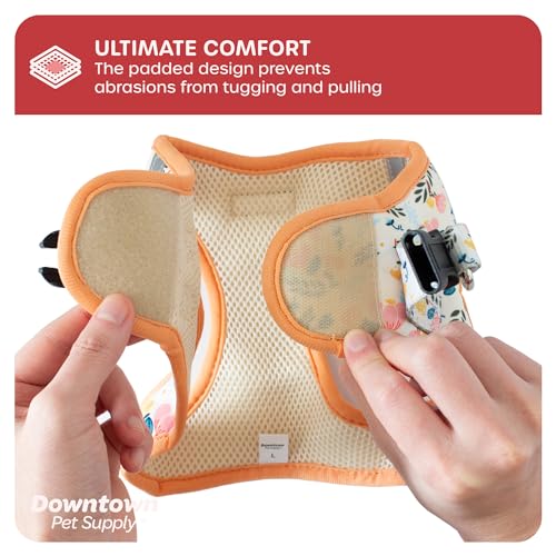 Step in Dog Harness (Large / Floral)