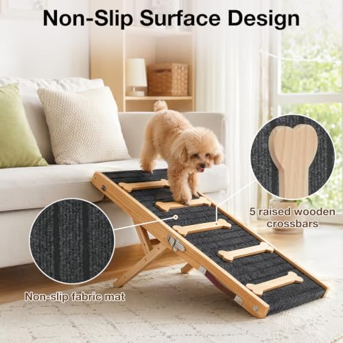 Foldable Dog Ramp for Bed & Couch
