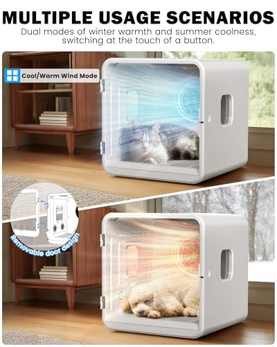 Pet Dryer Box for Cats and Small Dogs