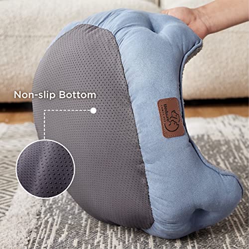Small Dog Bed Washable (20"L x 19"W x 6"Th / Frost Blue)