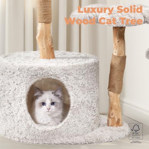 Modern Cat Tree (Bullet Gray / 39.3'')