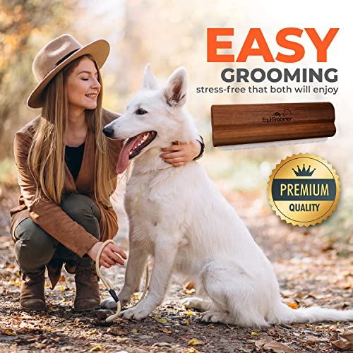 5 Inch Undercoat Deshedding Brush for Dogs & Cats (5 Inch / Mahogany)