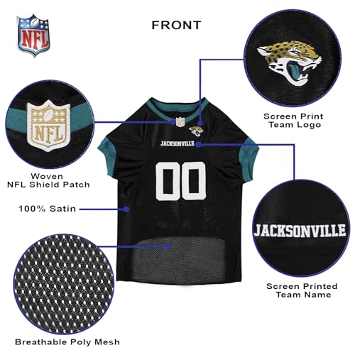 NFL Jacksonville Jaguars Dog Jersey (Jacksonville Jaguars / XX-Large)