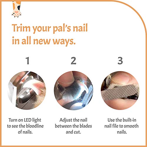Reinvented Pet Nail Clippers for Your Pal (Small&Medium / Black)