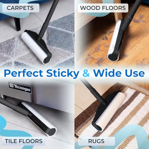 Large Lint Roller with 3 Refills