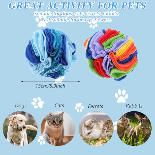 2 Packs Snuffle Ball for Dogs