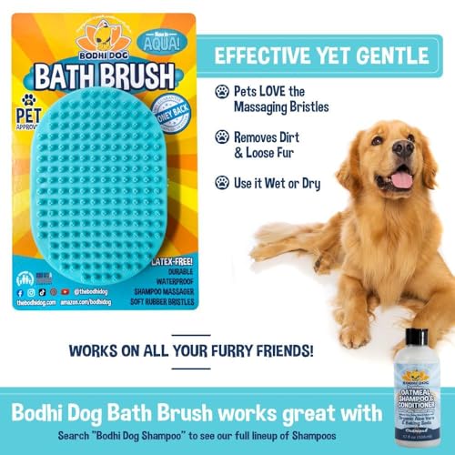 Shampoo Brush (1 Pack / Aqua Blue)