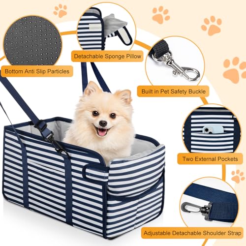 Portable Dog Car Seat for Small Dogs