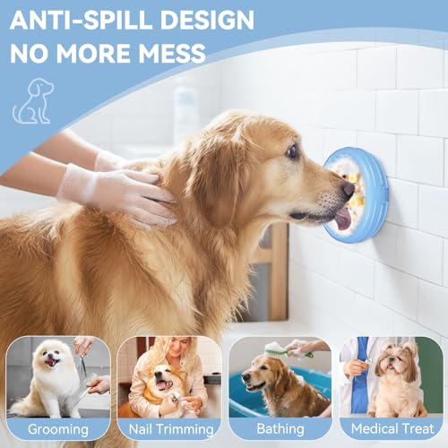 Dog Lick Bowl (L / Baby blue)