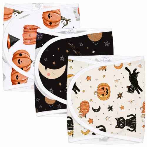 Adjustable Newborn Swaddle Wrap 3 (Midnight Halloween / Small)