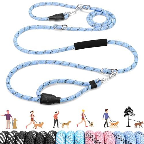 Hands Free Dog Leash (Blue)
