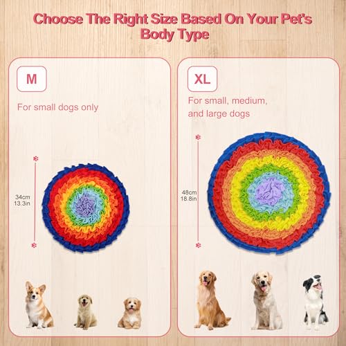 2 Pcs Snuffle Mat for Dogs