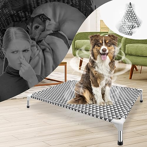 Elevated Outdoor Dog Bed (4 sided Large)