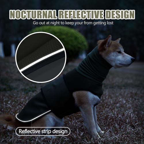 Dog Anxiety Jacket (Small(Chest:16"-19") / Military green)