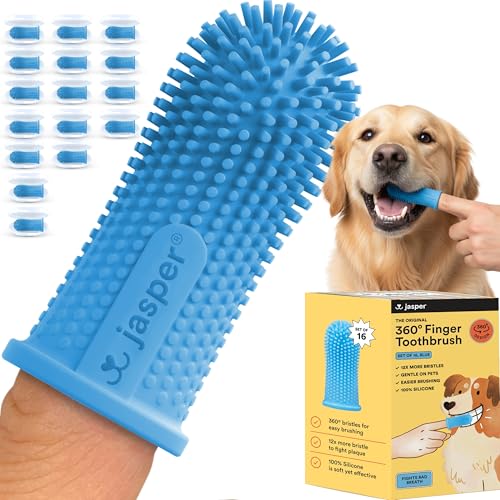Dog Toothbrush (Blue (16pack))