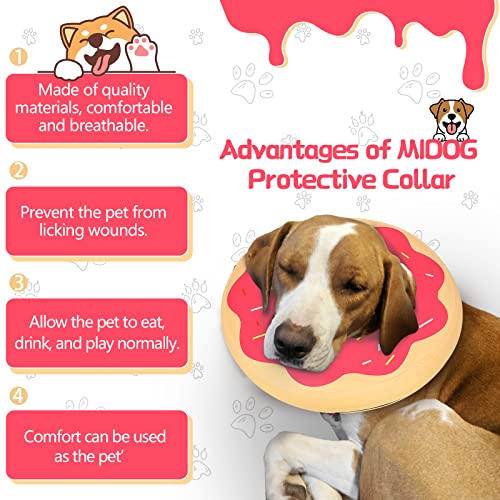 Inflatable Dog Cone (DarkPink / XL(21"-24"))