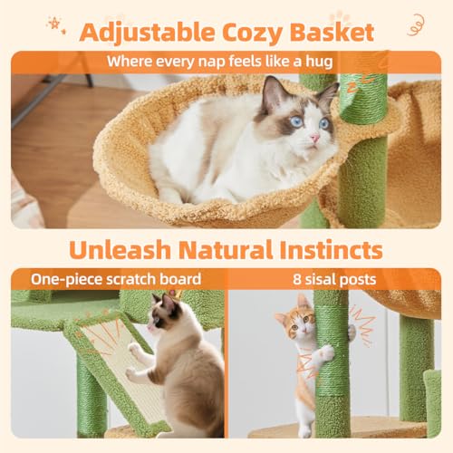 Cactus Cat Tree (Cactus / 71 Inches)
