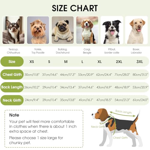 Large Dog Sweater (Green / X-Large)