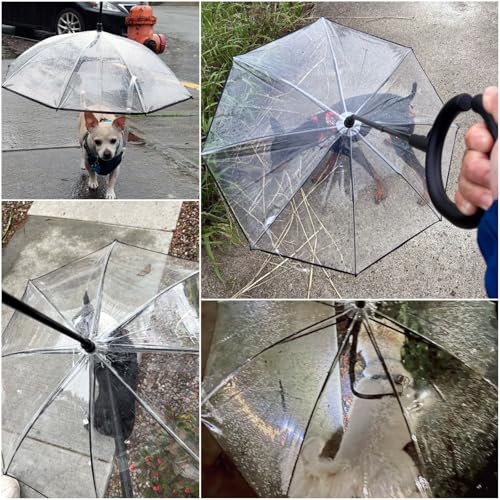 Dog Umbrella for Small Dogs (Clear B)